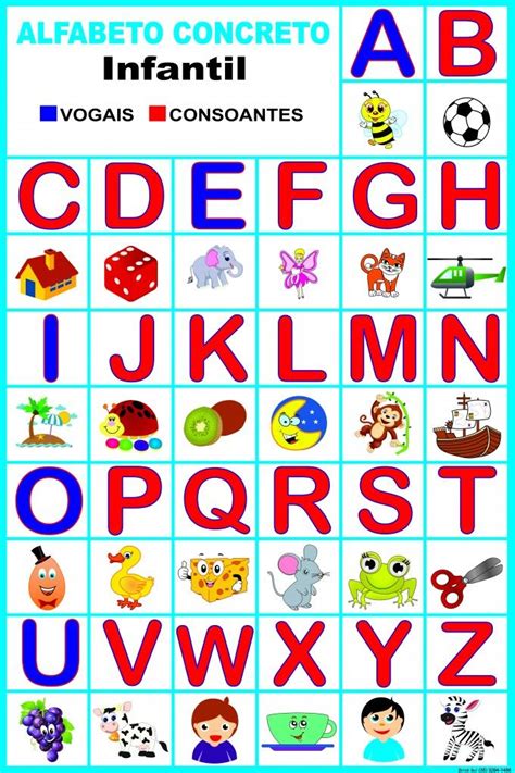 Atividades Do Alfabeto Educação Infantil Para Imprimir 7c1