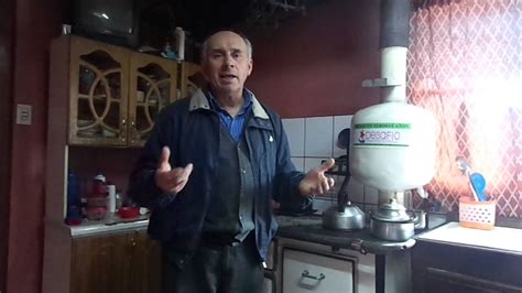 22 cocinas de leña rurales. innovador termo cañon para cocina a leña - YouTube