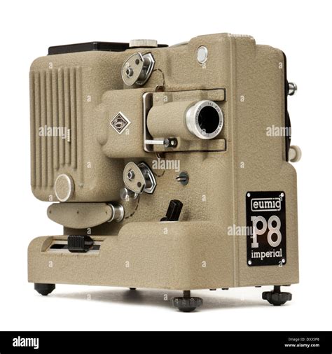 1958 Eumig P8 Imperial 8mm Film Movie Projector With Eupronar 20mm F