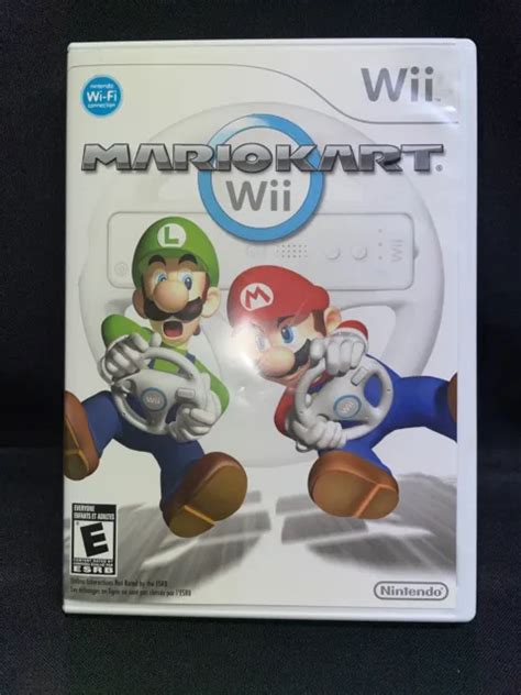 Mario Kart Wii Nintendo Manual Included Picclick