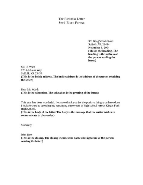 Tips for much better email cover letters. examples semi block style business letters cover letter ...
