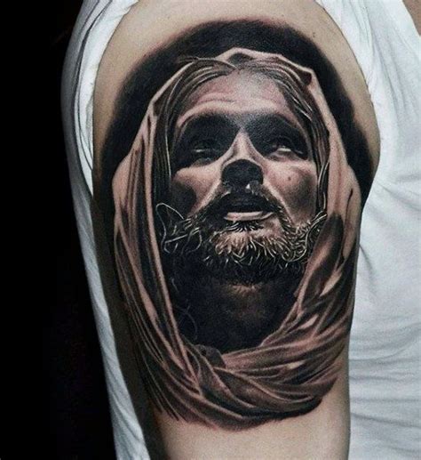 Tattoos Savior Manner Jesus Ideen Design New Tattoos Tattoos For Guys