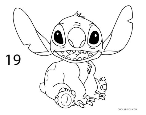 Cute Stitch Outline Dibujos De Lilo And Stitch Para Imprimir Y Pintar