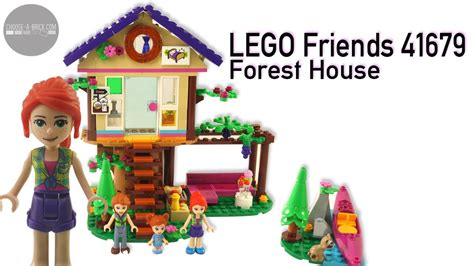 Lego 41679 Forest House Lego Friends Speed Build Youtube