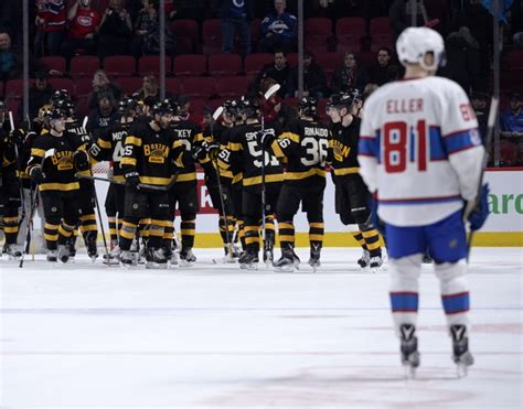 Boston Bruins Bs Get Big Win At The Bell Centre