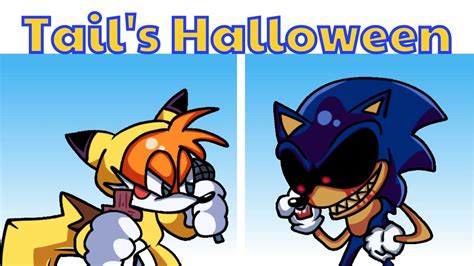 Friday Night Funkin Tails Halloween Full Week Cutscenes And Knuckles