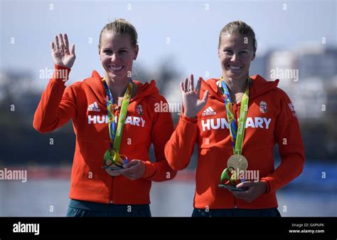 Gabirlla Szabo And Danuta Kozak Of Hungary Attend The Awarding Ceremony