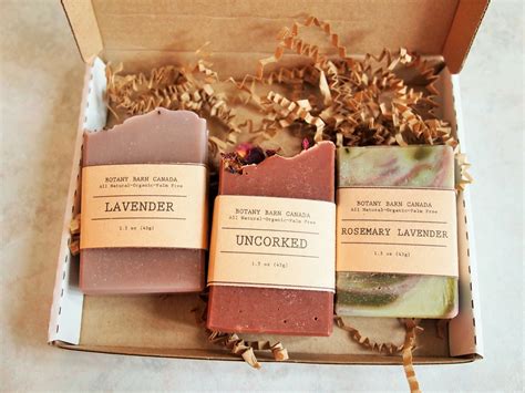 The organic bar soap are highly efficient in cleaning while remaining gentle to sensitive surfaces and skin. Soap Gift Set - Organic Bar Soap, Set of 3 Artisan Soaps ...