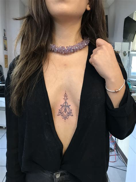 Top 140 About Minimalist Sternum Tattoo Best