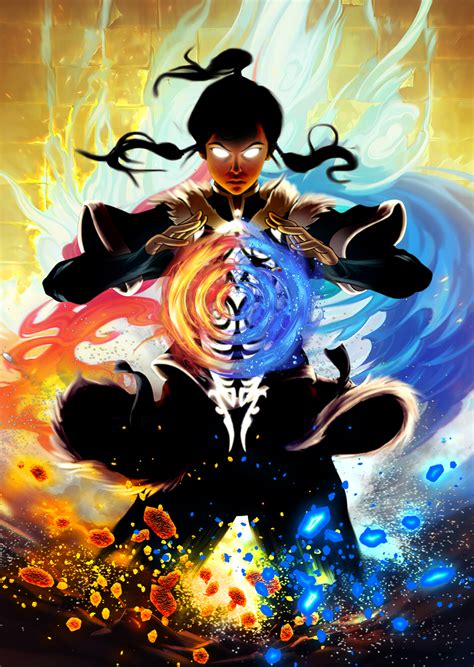 The Legend Of Korra Poster Avatar State Etsy Uk Avatar Legend Of Aang Avatar Aang Korra Avatar