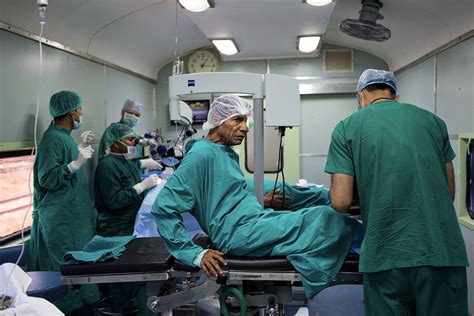 A Passage Of Hope On Indias Hospital Train Al Jazeera