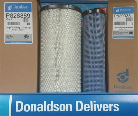 donaldson p828889 p829333 air filter set by suinpla