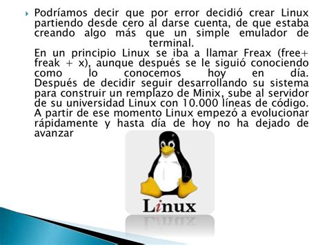 La Historia De Linux