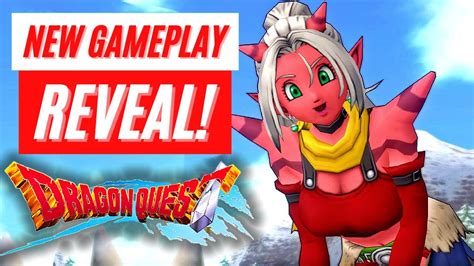 New Dragon Quest 【gameplay Trailer】 Combat Footage Video Nintendo Switch Exclusive News Youtube