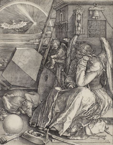 Albrecht Dürer Melancholia I 1514 Minneapolis Institute Of Art