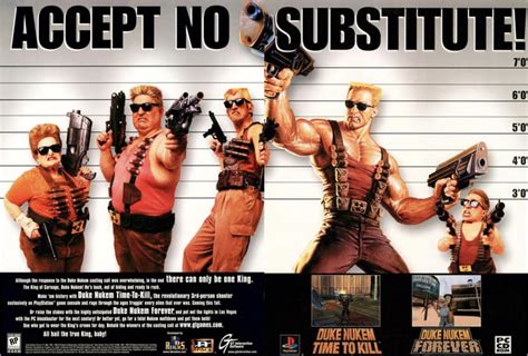 A Ad For Duke Nukem Forever Which Eventually Released In Gag