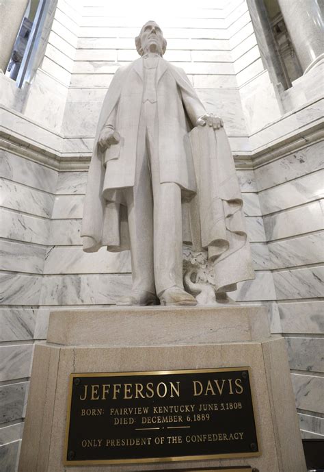 Jefferson Davis Statue Being Removed After Finding Surprise
