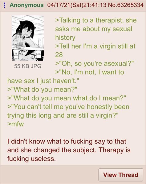 Anon Is A Virgin R Greentext Greentext Stories Know Your Meme