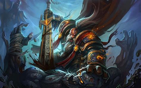 Wallpaper Horde Wow Warcraft Hammer Hammer Thrall Thrall 1600×