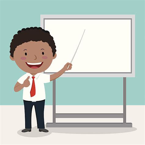 Teacher Whiteboard Cartoon Classroom Clip Art Vector Images And Illustrations Istock