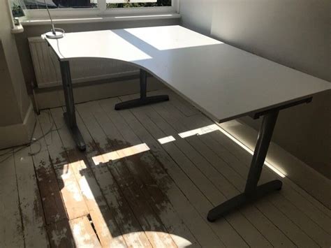 IKEA Galant Desk White In Excellent Condition In Bournemouth Dorset