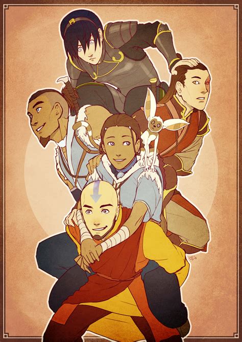 Legend Of Korra The Gaang Family Trees Explained Cbr Gambaran