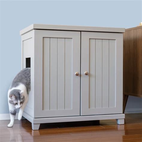 The Refined Feline Refined Litter Box Deluxe Large Cottage W Tapered