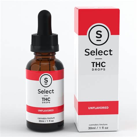 Select Oil Select Drops 1000mg Thc Unflavored Leafly
