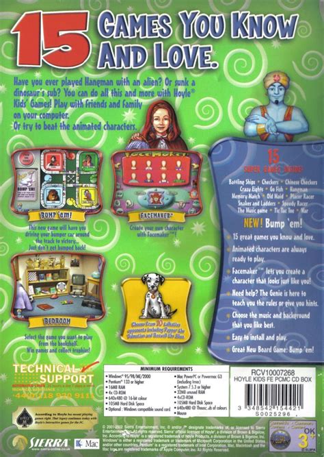 Hoyle Kids Games 2000 Macintosh Box Cover Art Mobygames