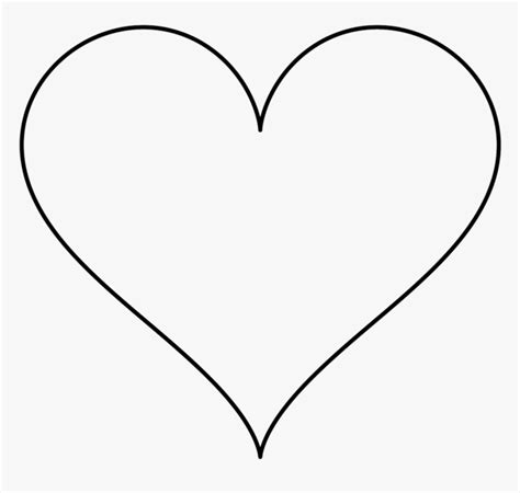 Heart Line Art Png Easy Love Heart Drawings Transparent Png