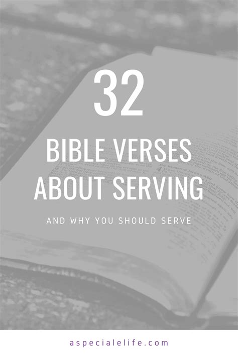 Each verse you memorize give you a boost of encouragement, strength, and knowledge of the love of jesus in your life. 32 Bible Verses about Serving Others to Inspire » A ...