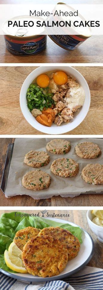 Shrimp can also be left overnight without becoming sad and soggy. Make-Ahead Paleo Salmon Cakes | Recipe | Paleo salmon cakes, Paleo lunch, Salmon cakes recipe