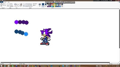 How To Make A Sonic Fc Fan Character Sprite Old Youtube