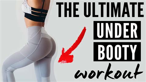 Under Butt Workout How To Target The Under Booty Youtube