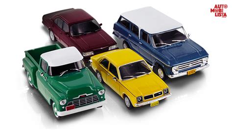 chevrolet lança coleção de carros em miniatura carros e segredos