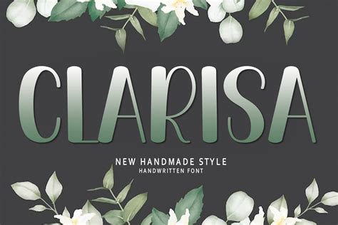 Clarisa Font By Roronoa Zorospd · Creative Fabrica