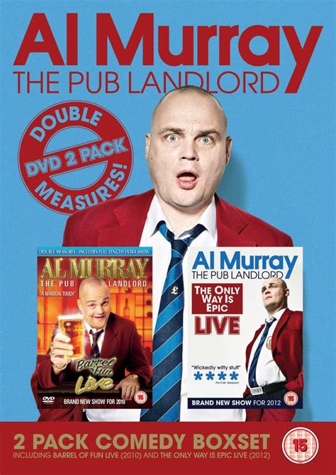 Al Murray Pub Landlord Live 1 And 2 Dvd Zavvi
