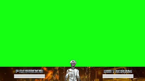 Free Animated Gaming Overlay Rgb Green Screen Overlay Youtube Otosection