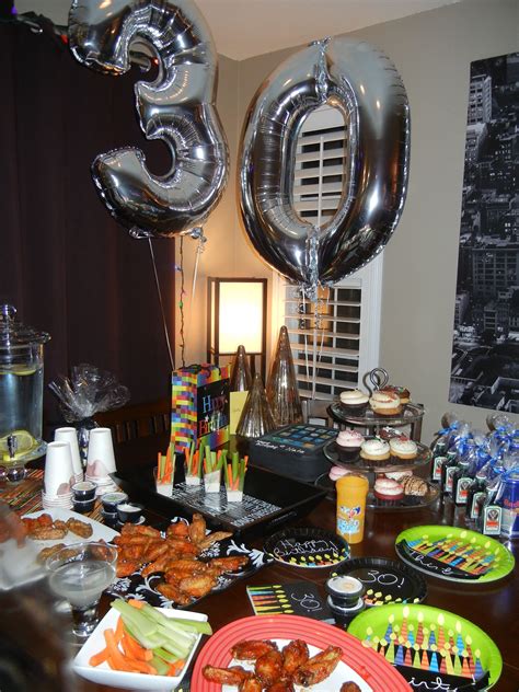 15 Great Inspiration Birthday Party Ideas For Mens 30th