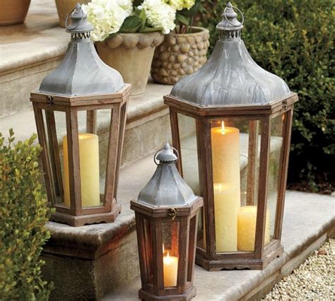 All outdoor lanterns can be shipped to you at home. Outdoor Decorating Ideas: Lanterns - Satori Design for Living