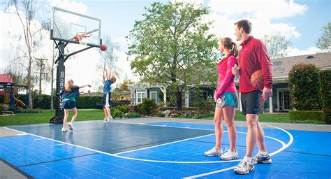 Home Basketball Court By Sport Court Florida