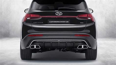2021 Hyundai Santa Fe Suv Gets N Performance Parts Hyundai Santa Fe N