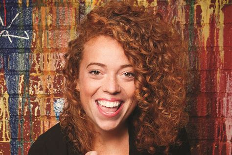 Michelle Wolf Live In Denver Comedy Works Curly Hair Updo Hair