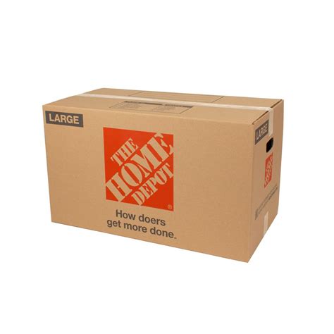 The Home Depot Large Moving Box 10 Pack 28 In L X 15 In W X 16 In D