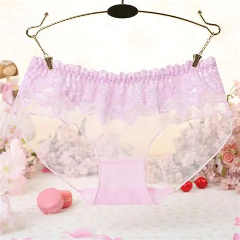 Buy Sexy Women Pink Lingerie Womens Sexy Lace Panties Seamless Breathable