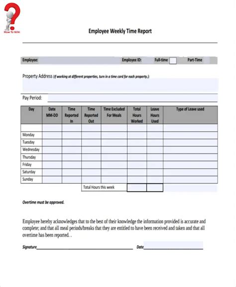 How To Write A Weekly Report Complete Guide Howtowiki