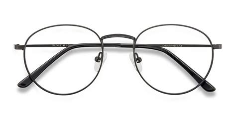 epilogue oval black full rim eyeglasses eyebuydirect eyeglasses frames for women round