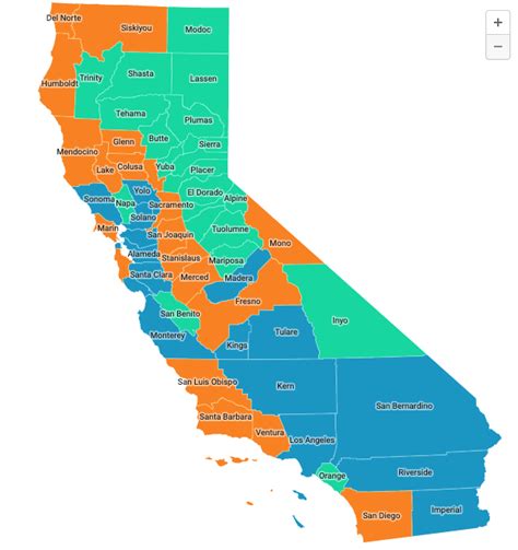 Map In Person Instruction And Distance Learning In California As Of