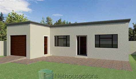 2 Room House Plans South Africa Flat Roof Design