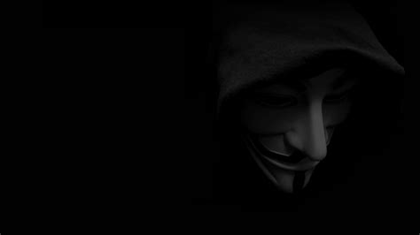 Wallpaper Minimalis Guy Fawkes Topeng Anonim 1366x768 Xcypher